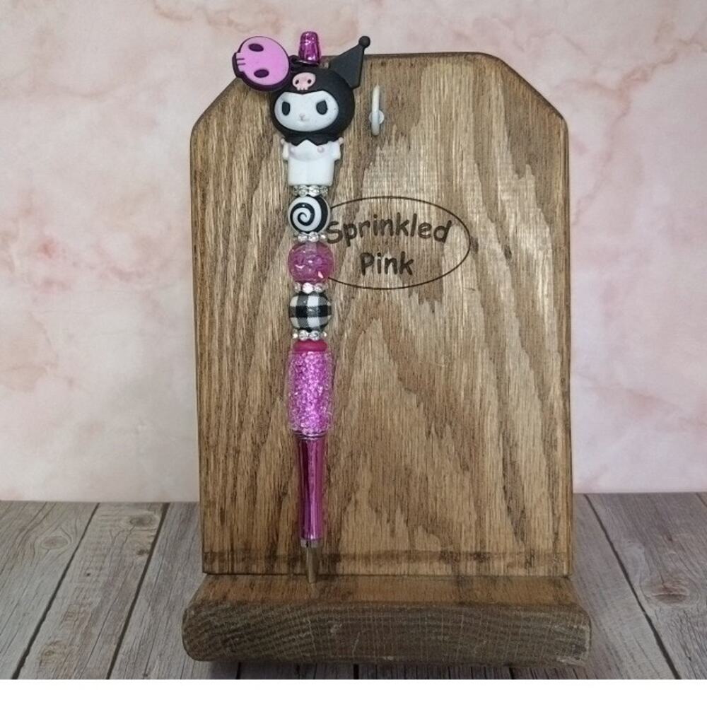 #KUR-892 Handmade Beaded Pen Kuromi